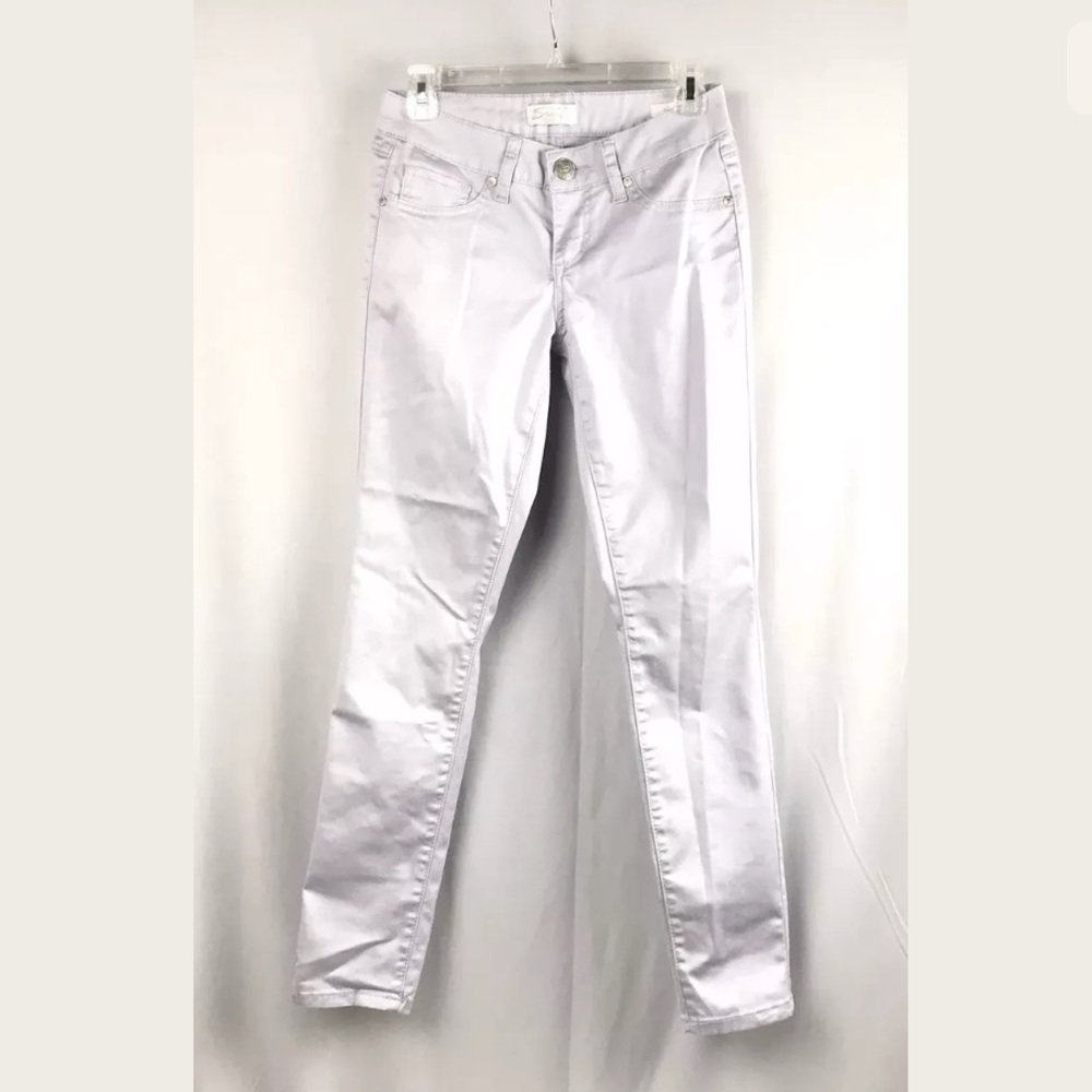 Seven7 Skinny Fit Jean Lt Gray Size 2. - Picture 1 of 5